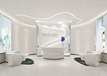 MACLAL MASK化妆品公司前台设计