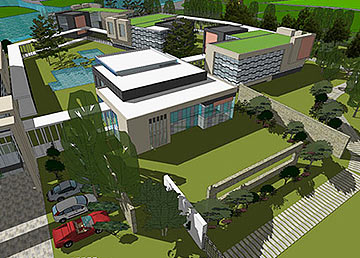 沁园岛建筑规划设计装修 沁园岛建筑规划设计装修