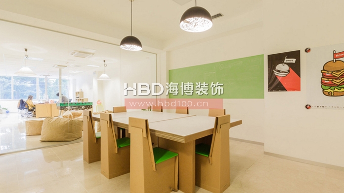 环保办公室装修,广州装修设计公司,绿色环保办公设计,海博装饰.jpg
