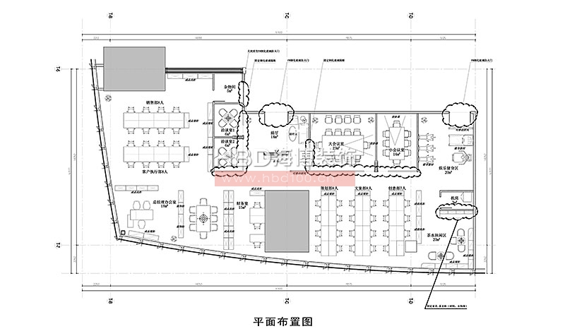 广州东塔办公室装修,广告公司办公室装修,海博装饰.jpg