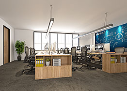 办公室装修设计风格类型及适用行业