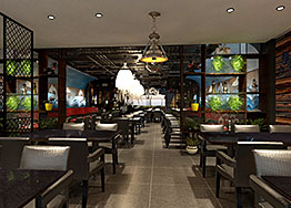 广州海鲜餐厅装修设计完工喜讯 兴盛路餐厅装修