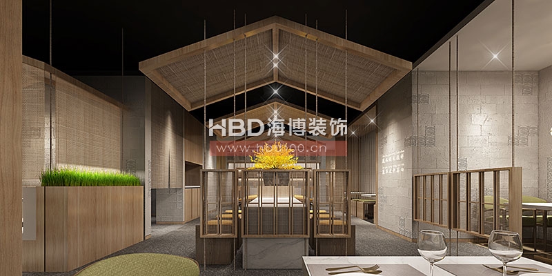 餐厅设计,素食餐厅设计,品牌餐厅设计,海博装饰.jpg