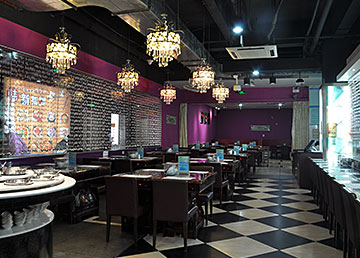 广州火锅餐厅装修设计 海峡情缘餐厅