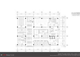 办公室装修设计平面布局方案