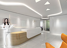 广州办公室装修中既能装饰又能增加办公区域的设计